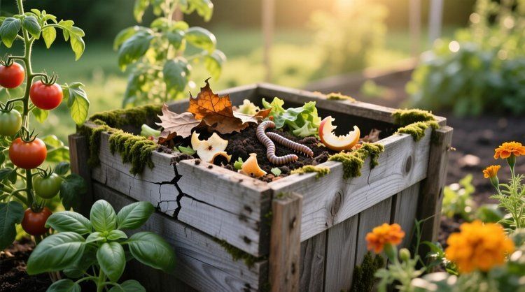 Как ухаживать за компостером осенью