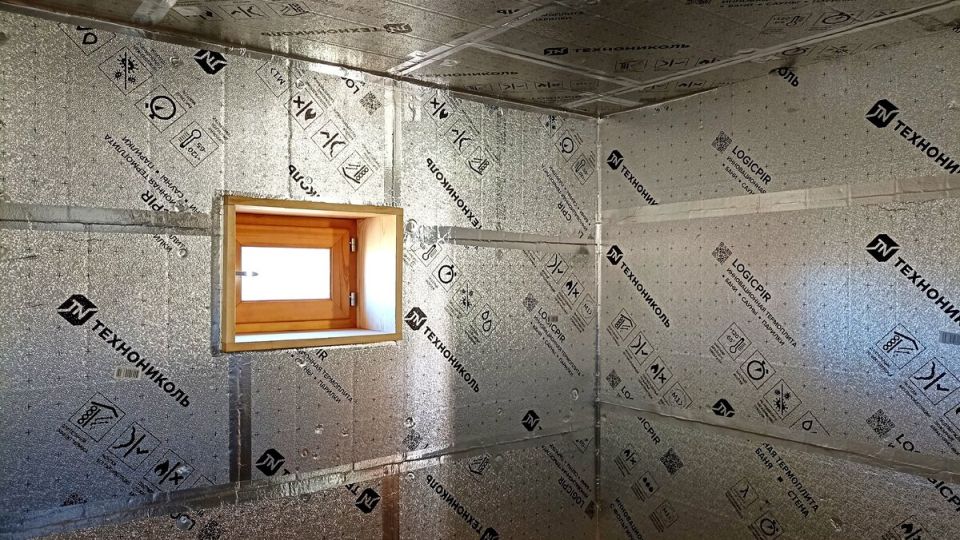 Легкое утепление бани: как термоплиты LOGICPIR изменили подход к строительству