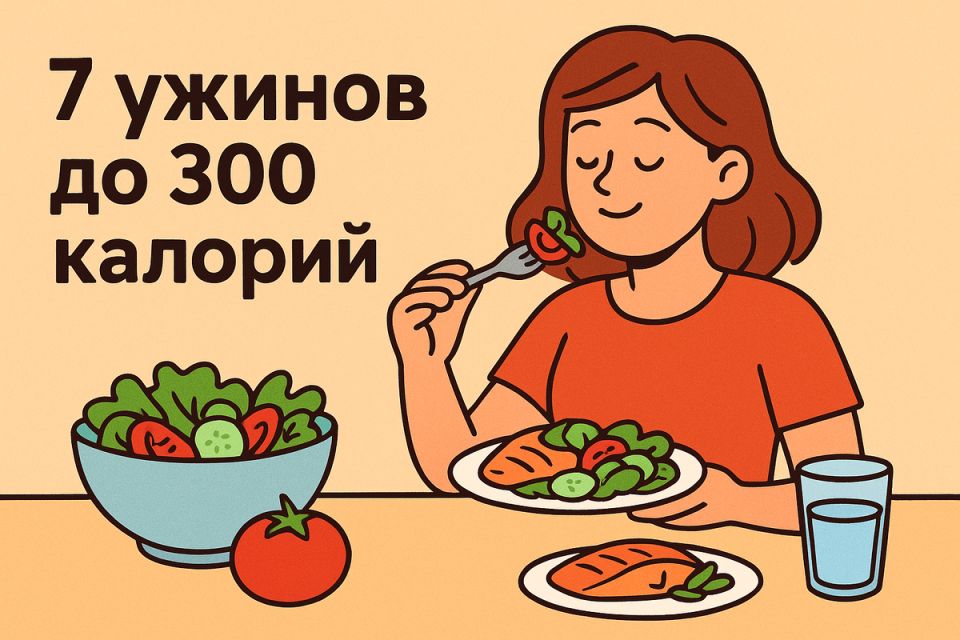 Как ужины до 300 калорий меняют вечернюю рутину