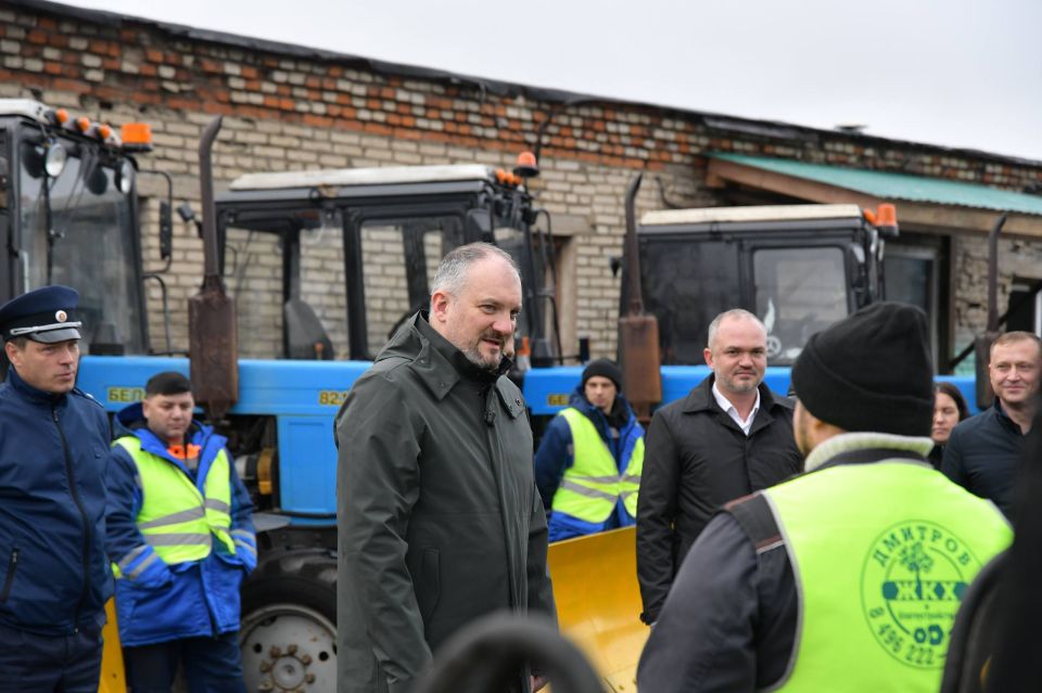 В Дмитрове состоялся традиционный предсезонный смотр коммунальной техники