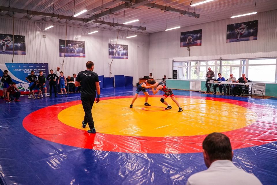 Борцы из Химок стали бронзовыми призёрами Международного фестиваля школьного спорта