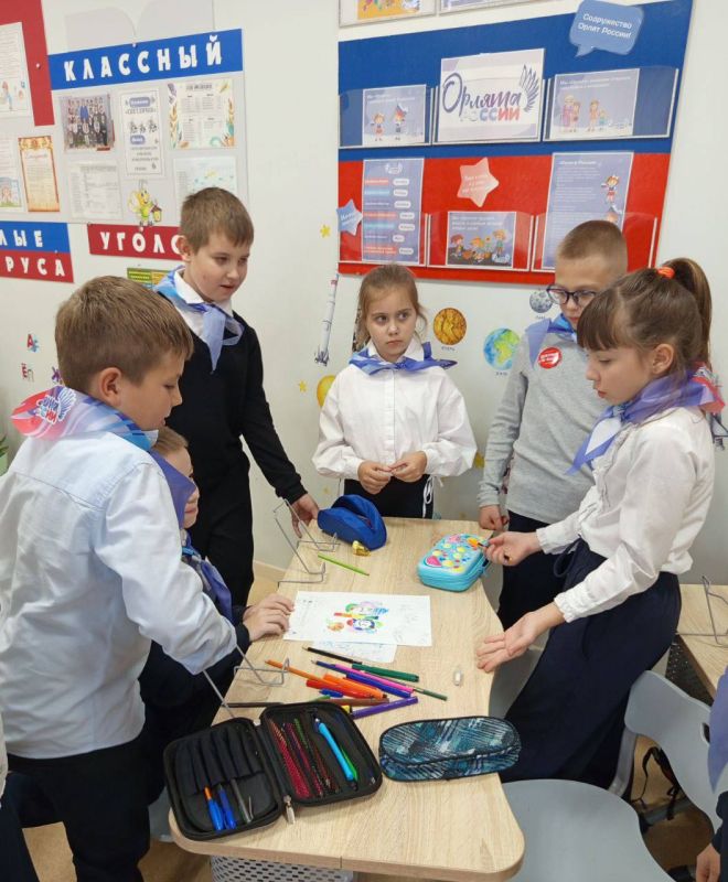В рамках проекта «Орлята России» учащиеся 3Е класса МБОУ Любучанской СОШ (здание Столбовая) м.о. Чехов