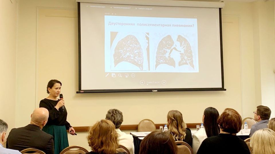 Врач-пульмонолог Пушкинской больницы выступила на XXXV Национальном конгрессе по болезням органов дыхания