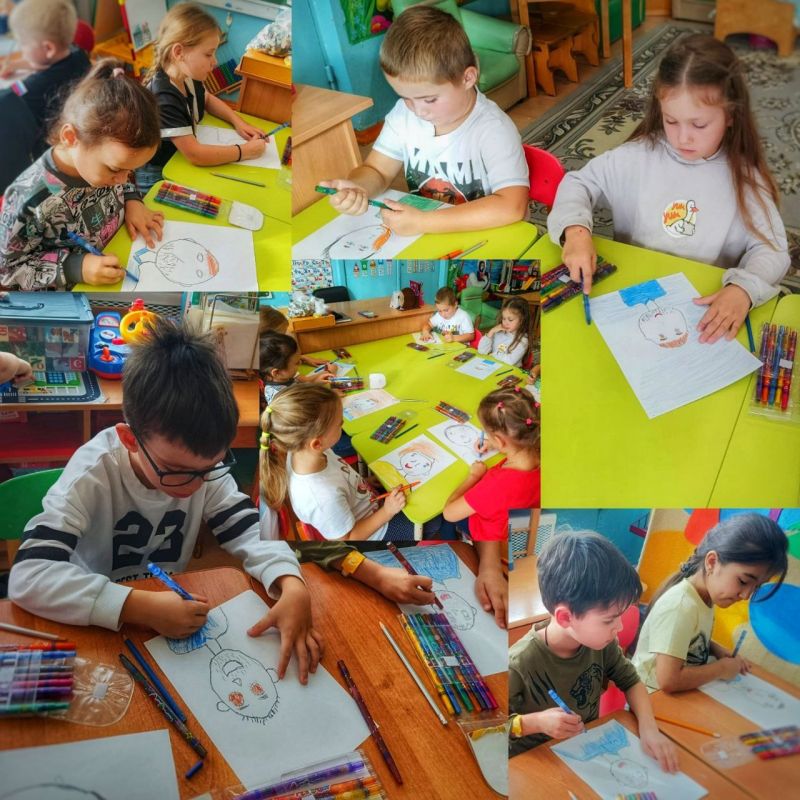 В подготовительной к школе группе дошкольного отделения гимназии №2 м.о. Чехов (здание 3, п. Васькино) прошло увлекательное занятие на тему "Портрет папы"