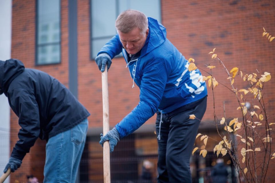 Акция «Отцовский парк» прошла в Люберцах