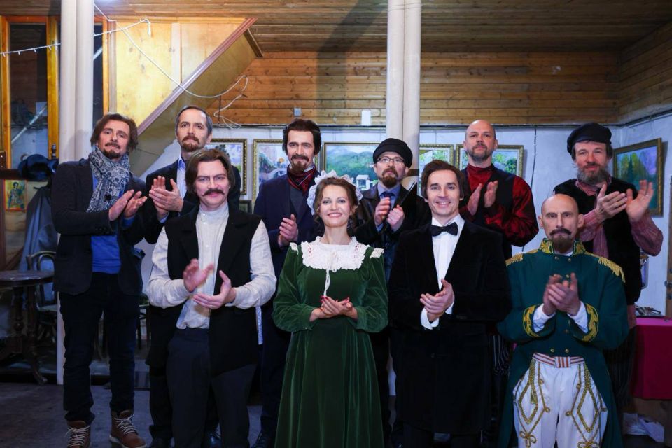 В усадьбе Плещеево оживили историю встречи Горького и Шаляпина