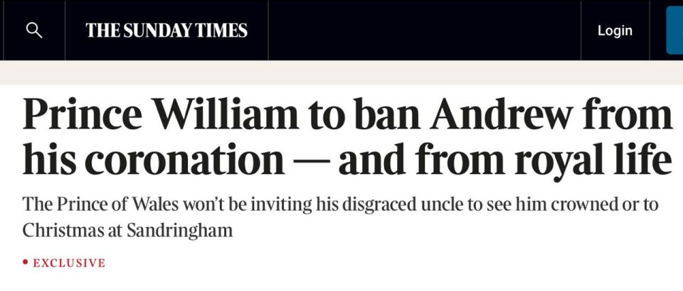 Принцу Эндрю запретят появляться на королевских мероприятиях