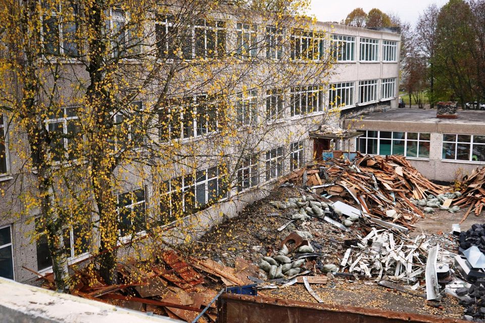 В Малинской школе после ремонта появится медиарубка, полоса препятствий и шахматные домики