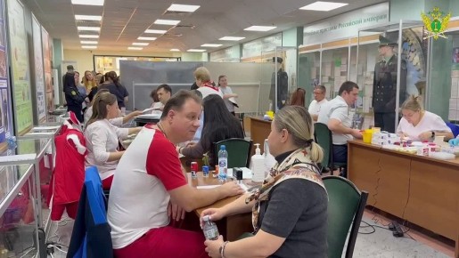 Сотрудники ФССП России сдали кровь для больных детей