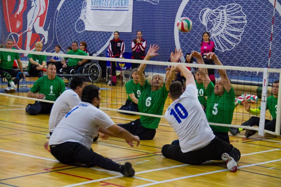 В СК «Борисоглебский» с 19 по 24 октября проходит чемпионат России по волейболу сидя