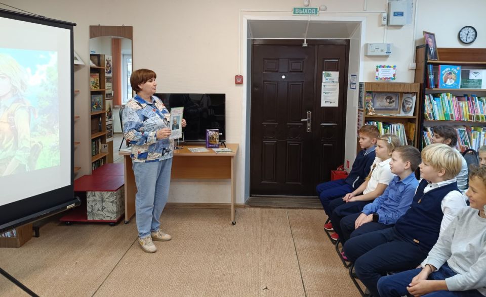 Час книголюба в Троицкой библиотеке муниципального округа Чехов