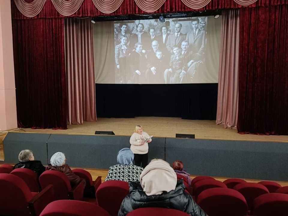 Наши новости. Встреча для активных долголетов, посвященная творчеству Никиты Михалкова, м.о.Чехов