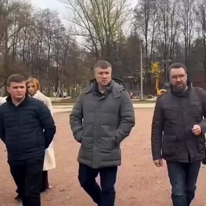 В рамках выезда в Пущино посетил 3 объекта, где в этом году ведутся работы