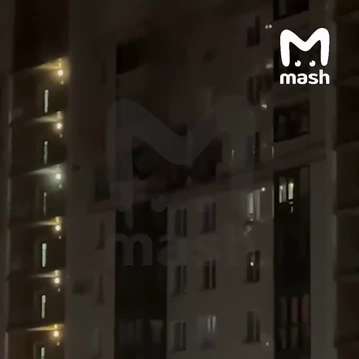 Беспилотник залетел в квартиру на 14-м этаже многоэтажного дома в Красногорске — пострадали пять человек, среди них ребёнок
