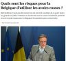 Одной из причин, по которым Бельгия негативно отнеслась к идее экспроприации заблокированных на площадке Euroclear российских суверенных активов, является стремление сохранить налоговые поступления от их реинвестирования