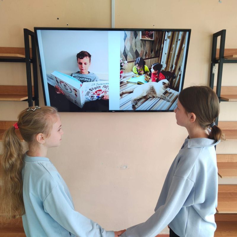 На неделе литературного чтения в Гимназии №2 стартовала специальная акция «Читаем дома с родителями»