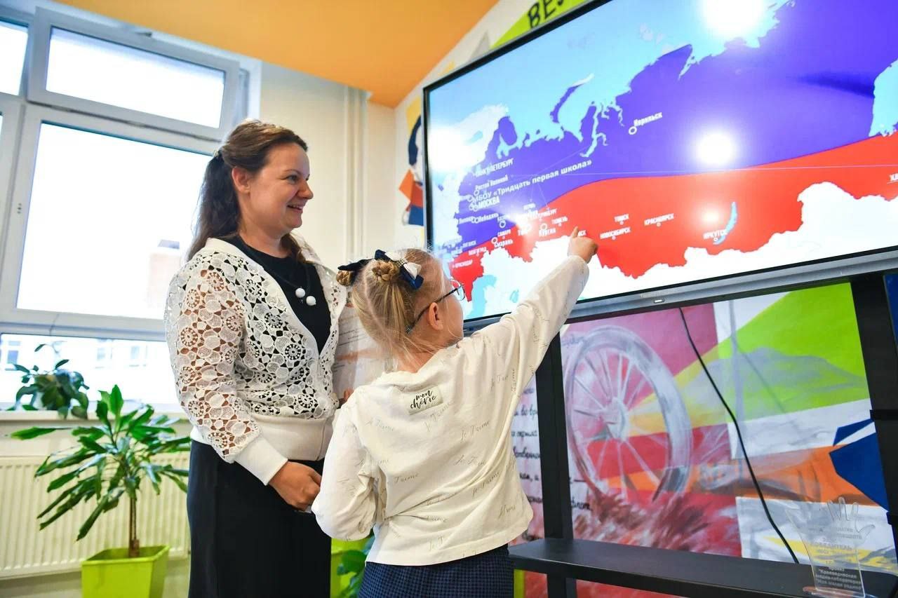 В «Тридцать первой школе» улучшили техническое оборудование лаборатории В «Тридцать первой школе» улучшили техническое оборудование лаборатории