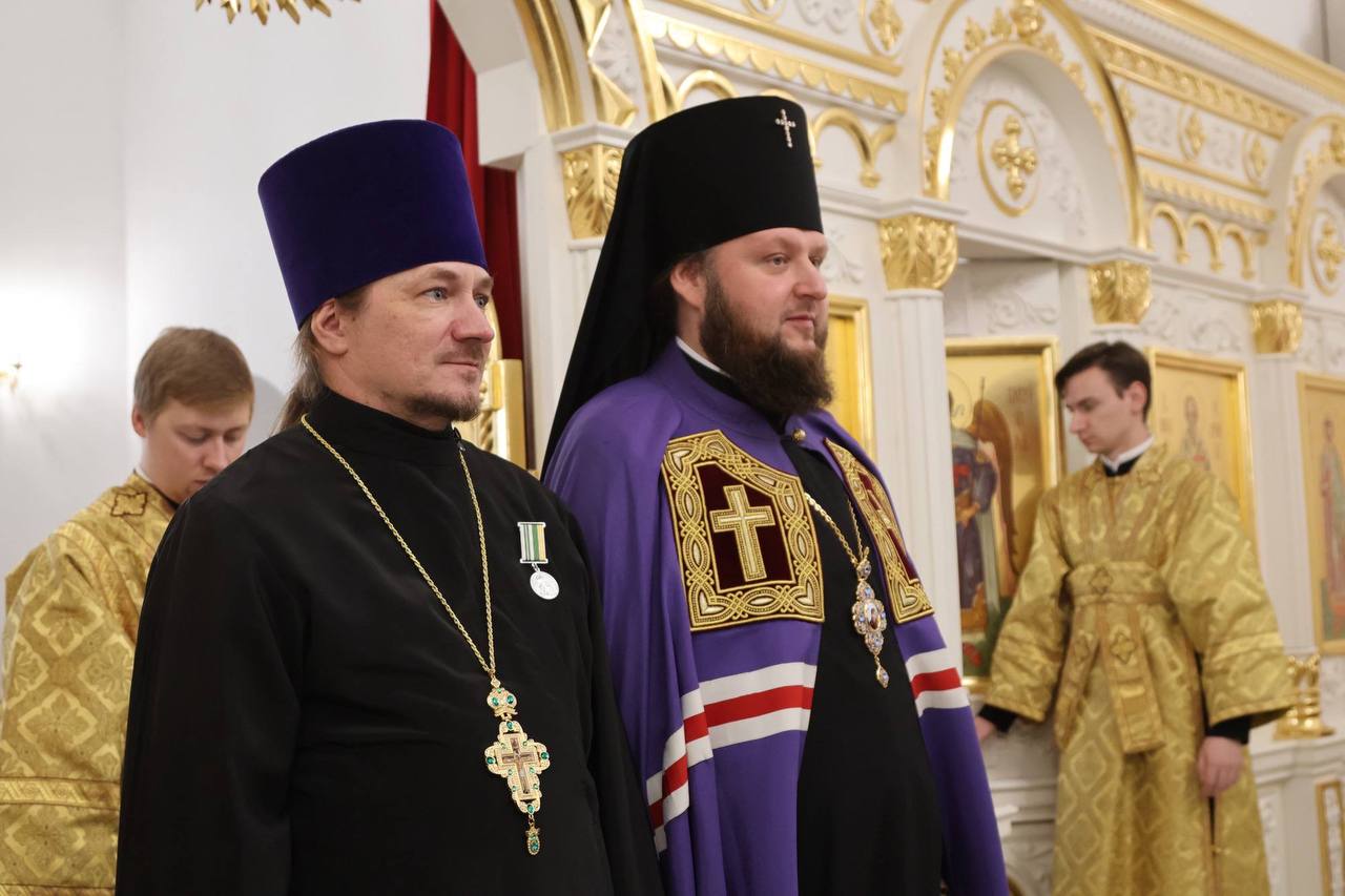 В день чествования Иверской иконы Божией Матери архиепископ Подольский и Люберецкий Аксий совершил литургию в храме города Ступино В день чествования Иверской иконы Божией Матери архиепископ Подольский и Люберецкий Аксий совершил литургию в храме города Ступино