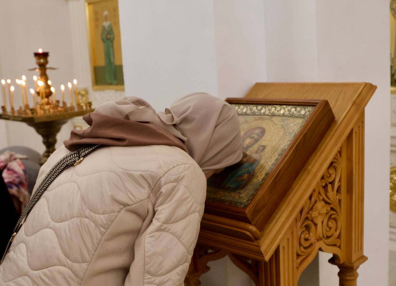 В день чествования Иверской иконы Божией Матери архиепископ Подольский и Люберецкий Аксий совершил литургию в храме города Ступино В день чествования Иверской иконы Божией Матери архиепископ Подольский и Люберецкий Аксий совершил литургию в храме города Ступино