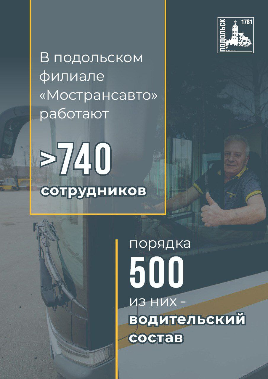 В Городском округе Подольск ежедневно на дороги выходит порядка 240 рейсовых автобусов «Мострансавто» В Городском округе Подольск ежедневно на дороги выходит порядка 240 рейсовых автобусов «Мострансавто»
