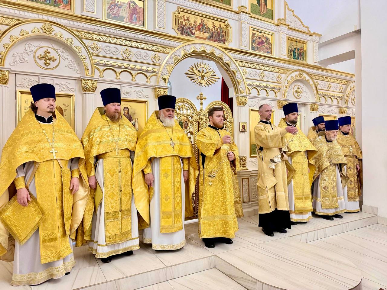 В день чествования Иверской иконы Божией Матери архиепископ Подольский и Люберецкий Аксий совершил литургию в храме города Ступино В день чествования Иверской иконы Божией Матери архиепископ Подольский и Люберецкий Аксий совершил литургию в храме города Ступино
