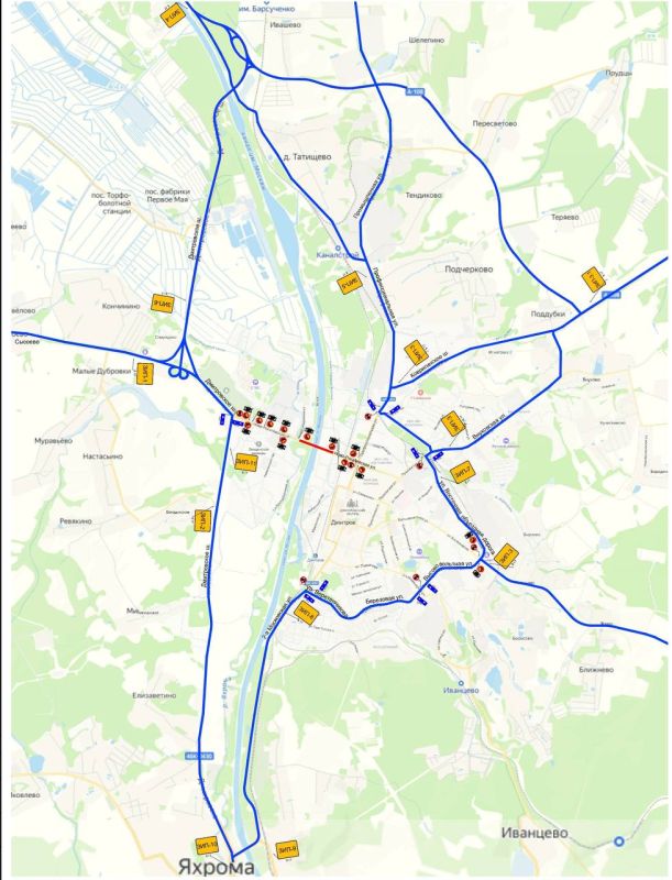 @MN_Shuvalov. Ограничено движение грузового транспорта по Рогачевскому мосту Такое решение принято для сохранения конструкций моста на период строительства нового объекта