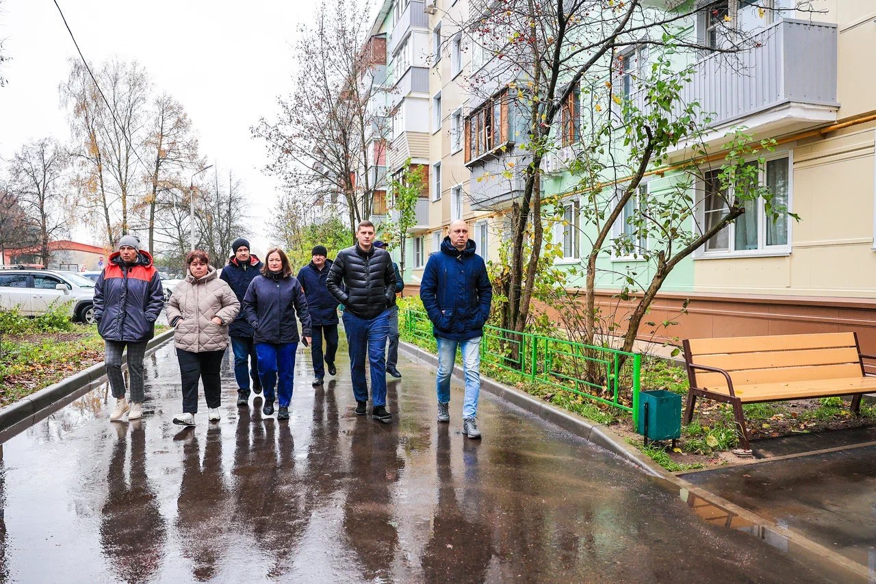 Контроль за работами по капитальному ремонту МКД продолжается в Мытищах Контроль за работами по капитальному ремонту МКД продолжается в Мытищах