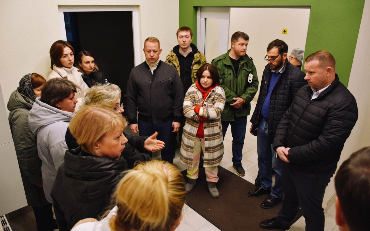 В мкр Мамонтовка города Пушкино прошла встреча с жильцами дома №2Б на улице Гоголевской