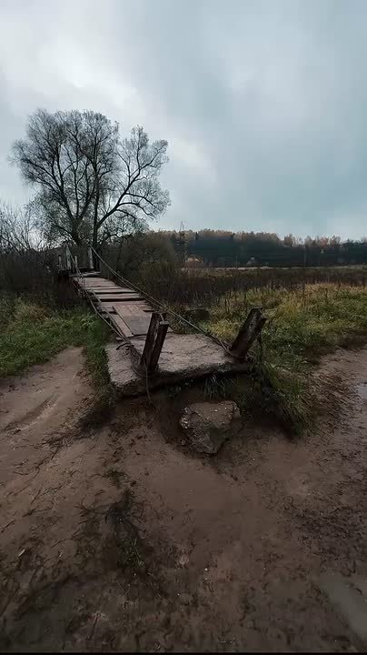 Татьяна Витушева: Пешеходный мост на реке Истра, расположенный между Зеленково и Павловской Слободой, локально отремонтировали