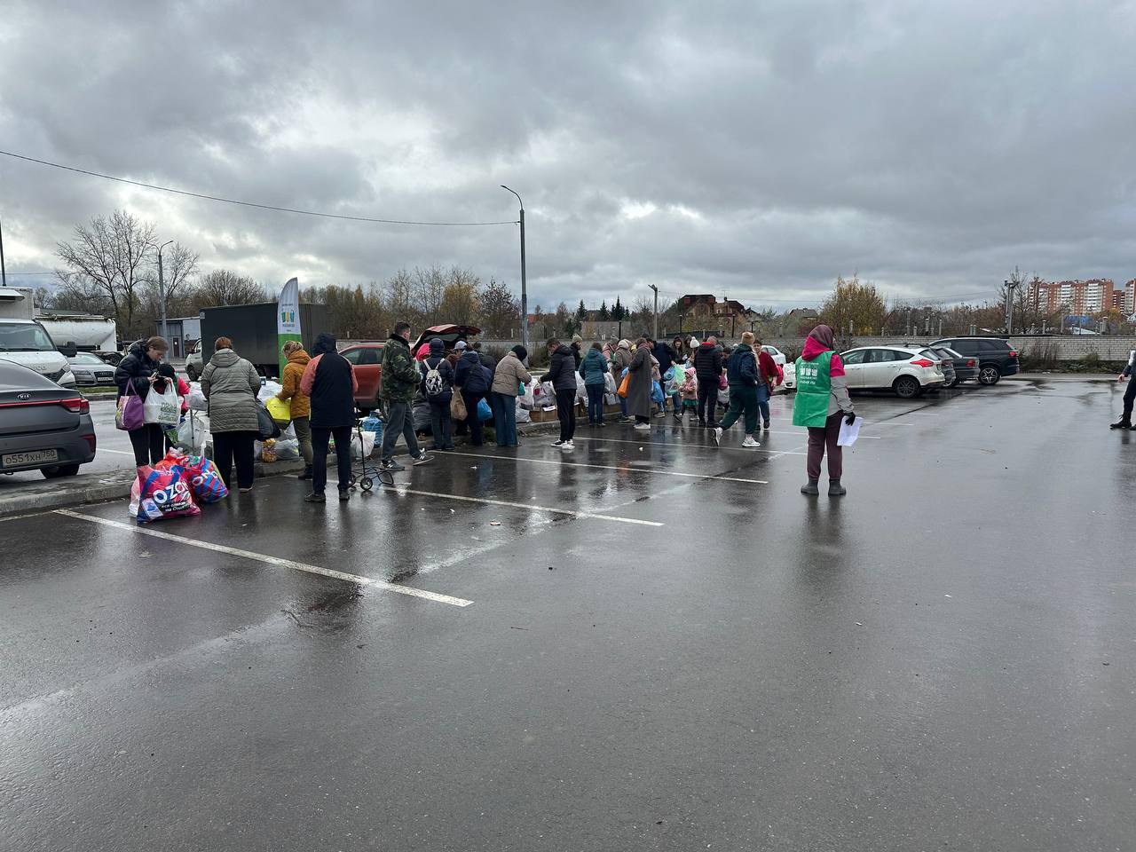 В Домодедово около сотни человек приняли участие в акции по сбору вторсырья