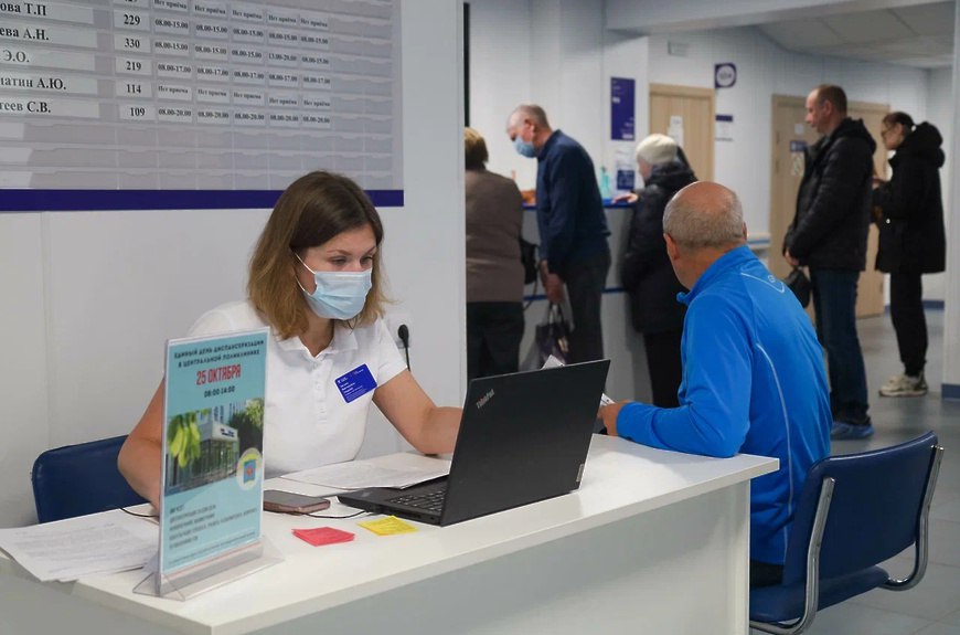 В Центральной поликлинике прошёл Единый день диспансеризации