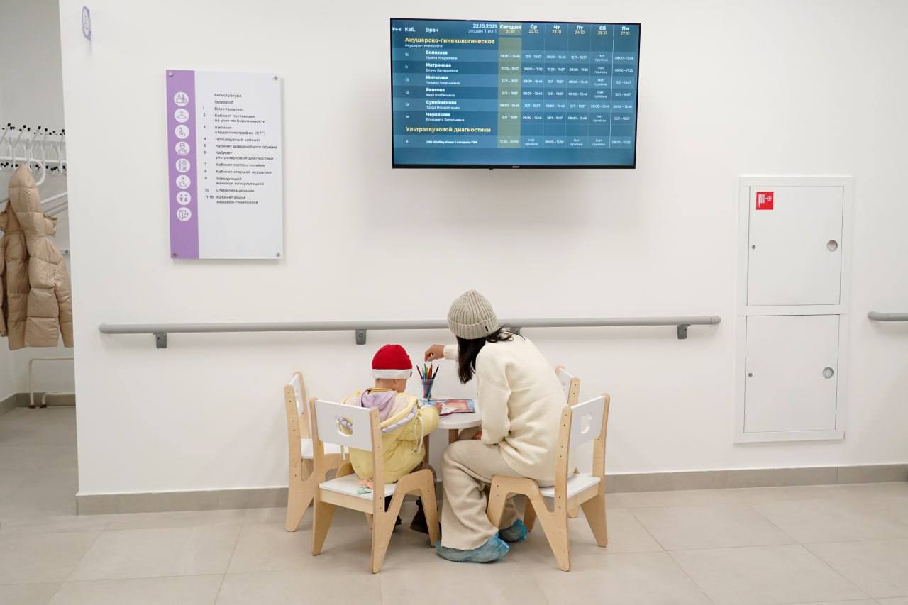 Сегодня торжественно открыли женскую консультацию на улице Новая, дом №3 Сегодня торжественно открыли женскую консультацию на улице Новая, дом №3