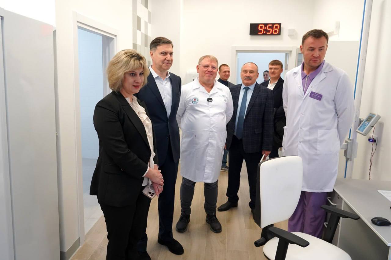 Сегодня торжественно открыли женскую консультацию на улице Новая, дом №3 Сегодня торжественно открыли женскую консультацию на улице Новая, дом №3