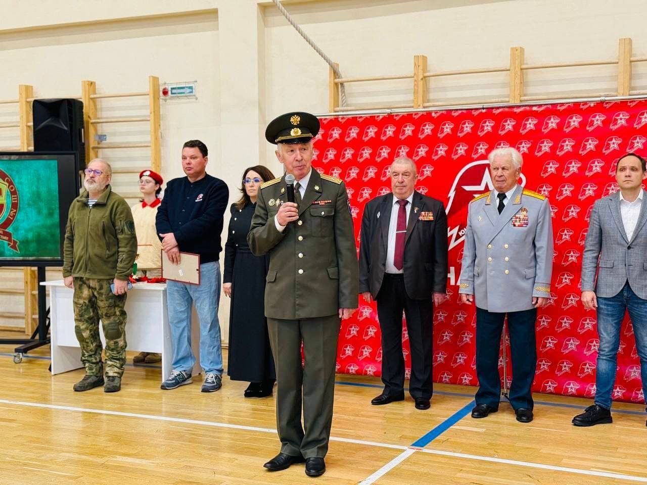 В честь открытия 11-го Дома Юнармии в городском округе Ленинский состоялась торжественная церемония и проведение первой военно-патриотической игры «Мисайловский прорыв».  В честь открытия 11-го Дома Юнармии в городском округе Ленинский состоялась торжественная церемония и проведение первой военно-патриотической игры «Мисайловский прорыв».