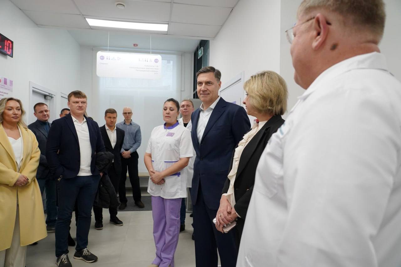 Сегодня торжественно открыли женскую консультацию на улице Новая, дом №3 Сегодня торжественно открыли женскую консультацию на улице Новая, дом №3