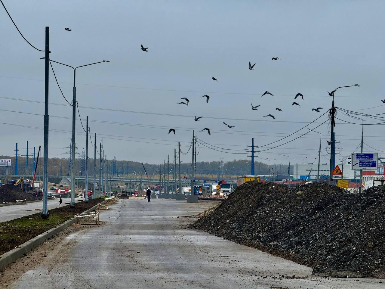 В Ленинском городском округе продолжаются масштабные работы по реконструкции Каширского шоссе В Ленинском городском округе продолжаются масштабные работы по реконструкции Каширского шоссе