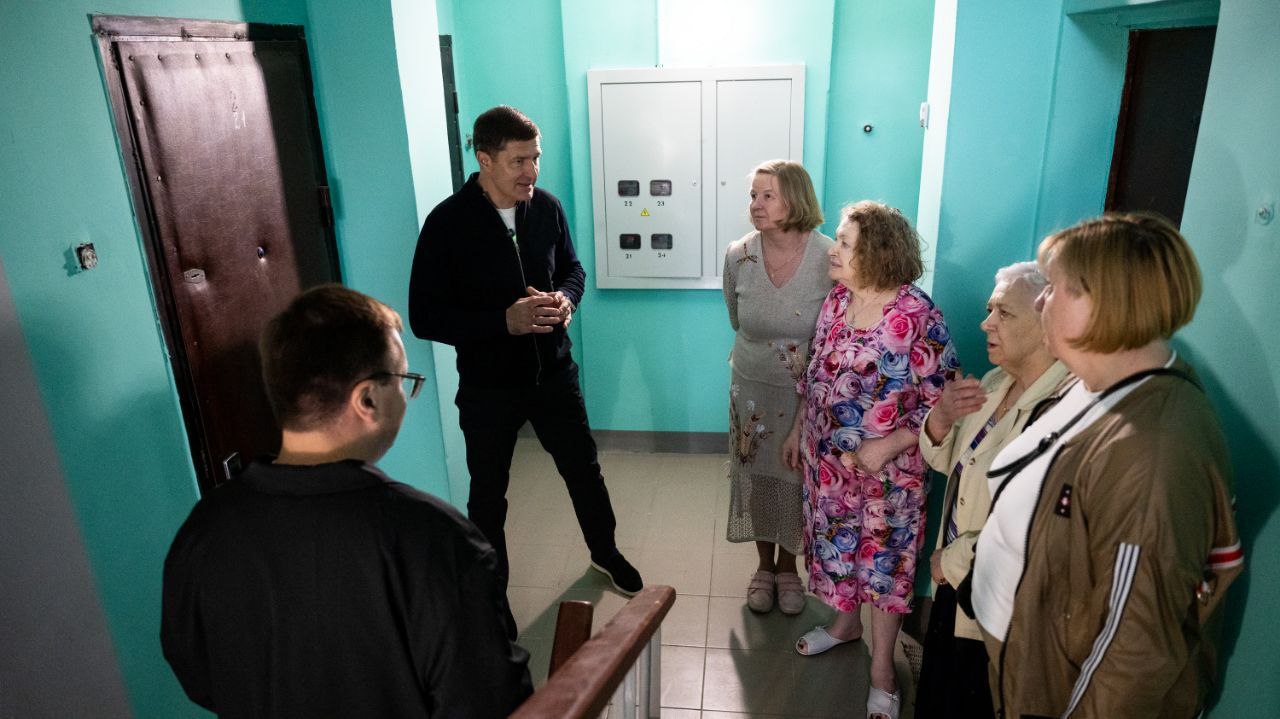 79 подъездов в многоквартирных домах отремонтировали в Люберцах с начала года