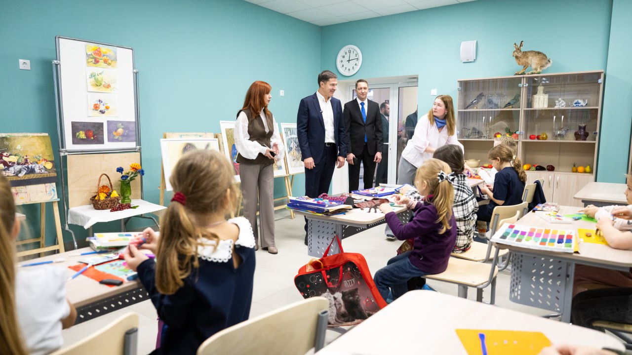 Детскую школу искусств №1 открыли в Люберцах после капитального ремонта Детскую школу искусств №1 открыли в Люберцах после капитального ремонта