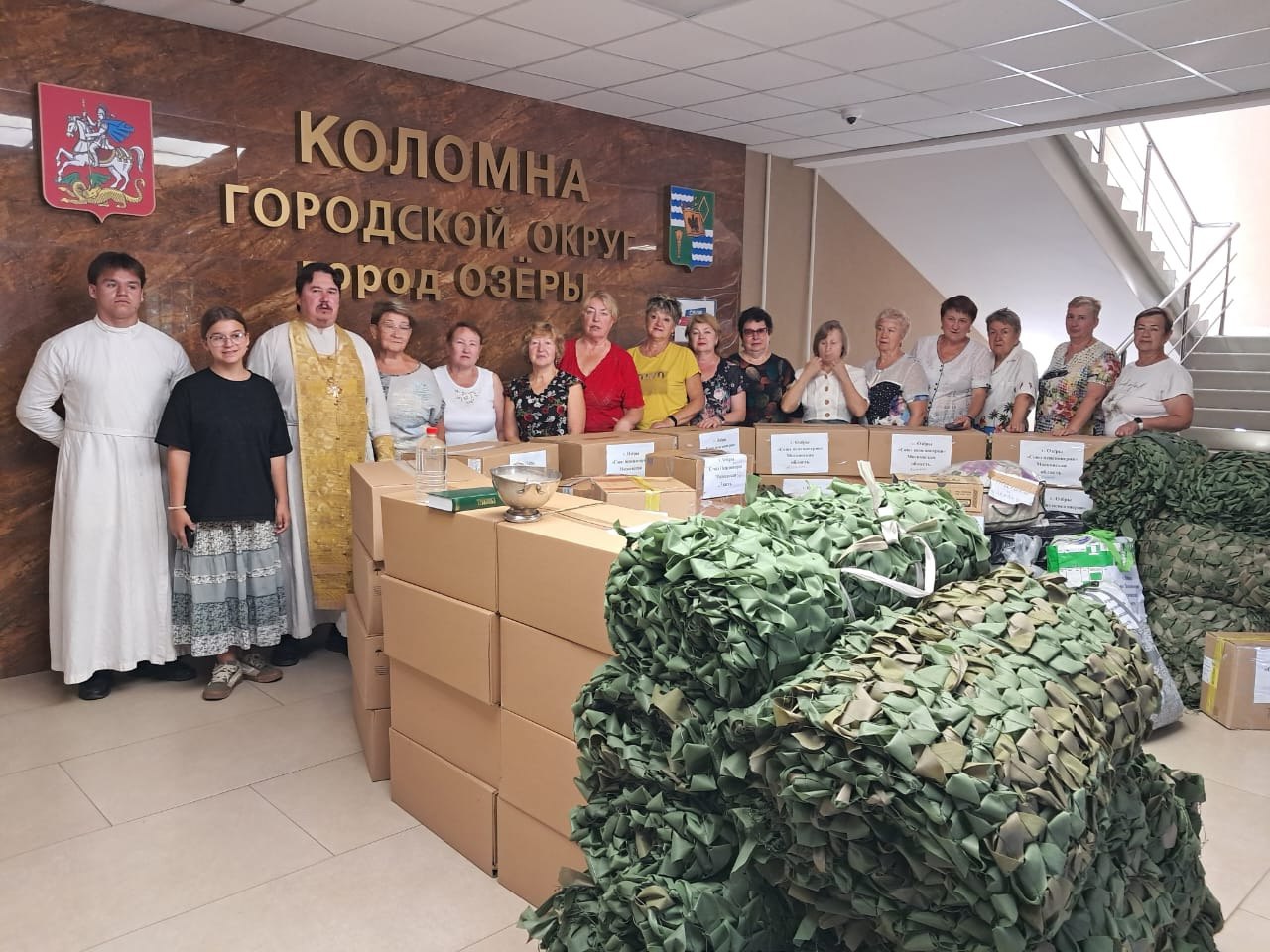 Озёрское отделение общественной организации «Союз пенсионеров Подмосковья» собирает к отправке в зону специальной военной операции 14-й грузовик с дополнительной помощью
