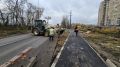 В Долгопрудном обустраивают остановки на Старом Дмитровском шоссе