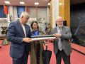 Депутат Мособлдумы передал новые артефакты с Донбасса в музей войск ПВО в Балашихе
