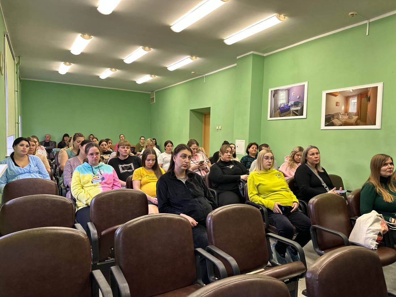 Будущие мамы Подольска узнали все об уходе за малышами Будущие мамы Подольска узнали все об уходе за малышами
