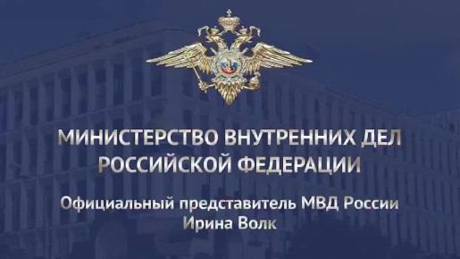 Комментарий официального представителя МВД России Ирины Волк о том, что сотрудниками полиции Подмосковья задержаны трое подозреваемых в разбое с многомиллионным ущербом