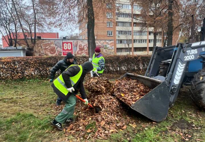 Более 450сотрудников и 80 единиц техники – на страже чистоты в Подольске Более 450сотрудников и 80 единиц техники – на страже чистоты в Подольске