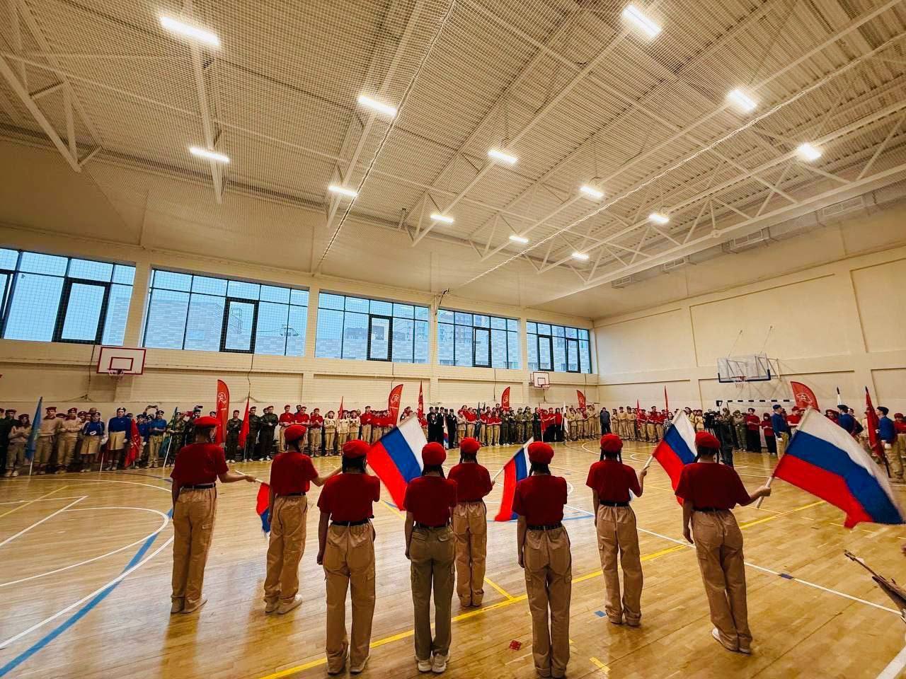 В честь открытия 11-го Дома Юнармии в городском округе Ленинский состоялась торжественная церемония и проведение первой военно-патриотической игры «Мисайловский прорыв».  В честь открытия 11-го Дома Юнармии в городском округе Ленинский состоялась торжественная церемония и проведение первой военно-патриотической игры «Мисайловский прорыв».