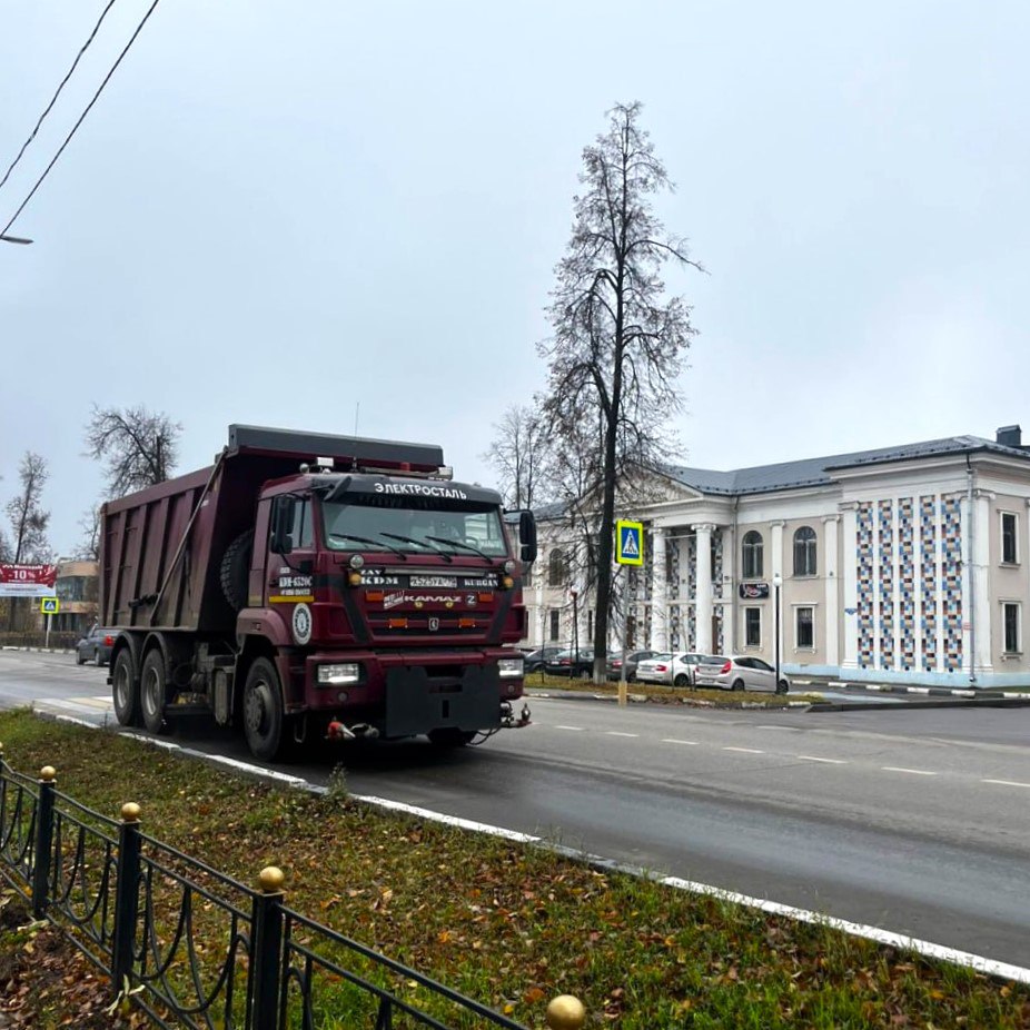 За прошедшую неделю в Электростали устранили более 600 м ям