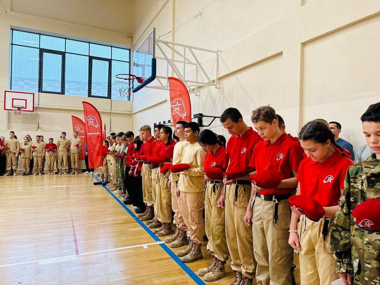 В честь открытия 11-го Дома Юнармии в городском округе Ленинский состоялась торжественная церемония и проведение первой военно-патриотической игры «Мисайловский прорыв».  В честь открытия 11-го Дома Юнармии в городском округе Ленинский состоялась торжественная церемония и проведение первой военно-патриотической игры «Мисайловский прорыв».