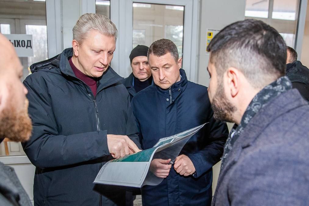 Андрей Иванов: Проинспектировал ход капитального ремонта спортивного комплекса «Звезда» в Звенигороде