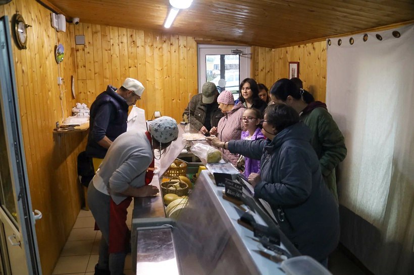 Семьи участников СВО познакомились с процессом производства сыра! Семьи участников СВО познакомились с процессом производства сыра!