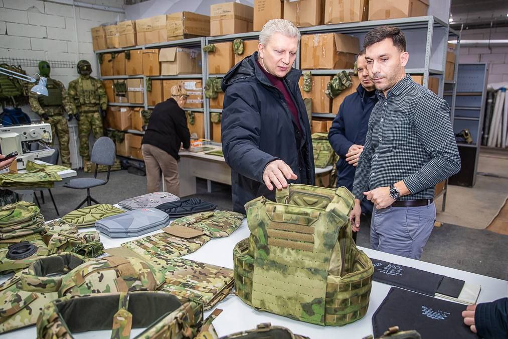 Андрей Иванов: Посетил производственные цеха компании «РусАрм» в Звенигороде